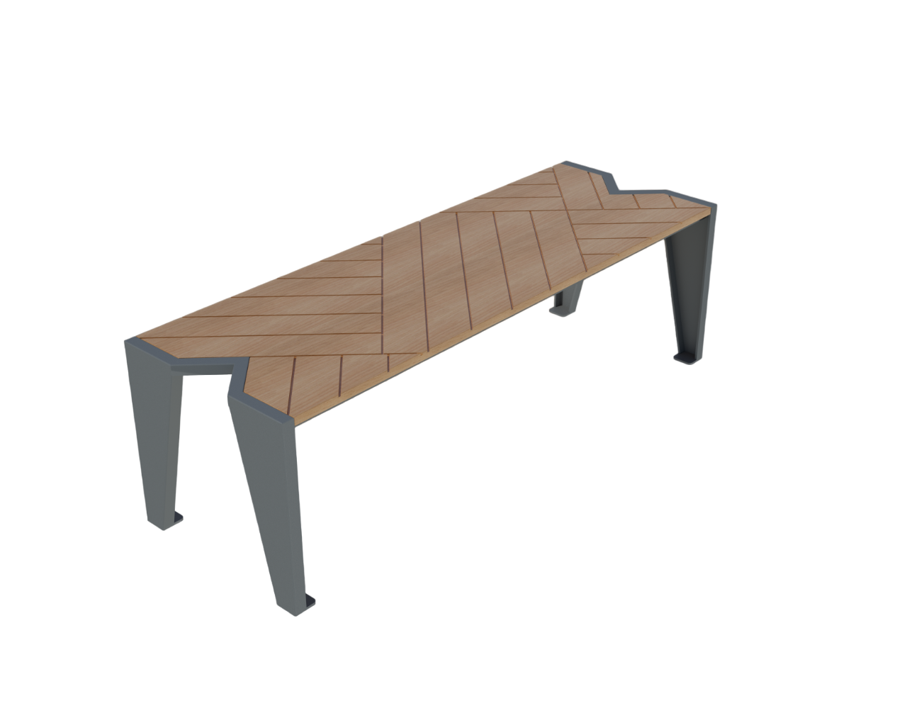 Bench without back 
